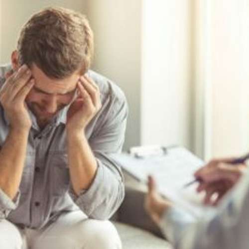 Depression and low self-esteem causes acne and bad skin texture